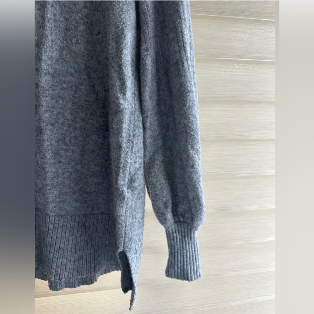 Anthropologie BUNDLE Orange and Grey Turtleneck Sweaters Size Medium - Picture 11 of 13